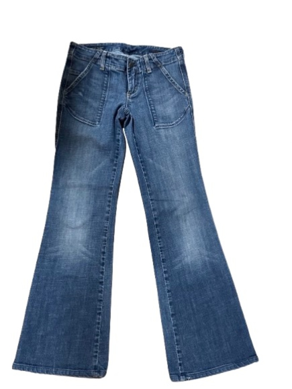 Citizens Of Humanity Tallulah 123 stretch low rise wide leg Jeans - Picture 2 of 6